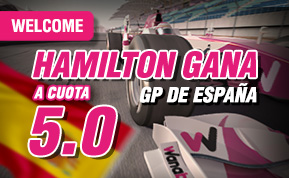 supercuota wanabet formula 1 Hamilton